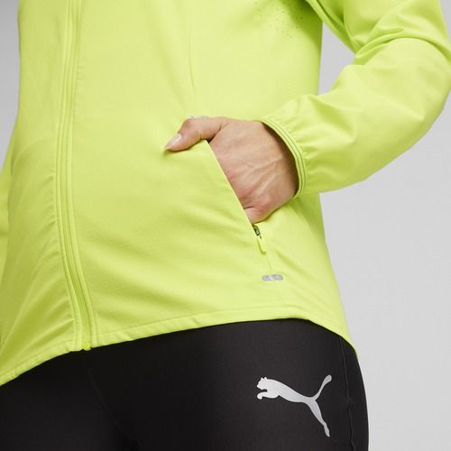 Дамско яке за бягане PUMA Run Elite Ultraweave lime pow