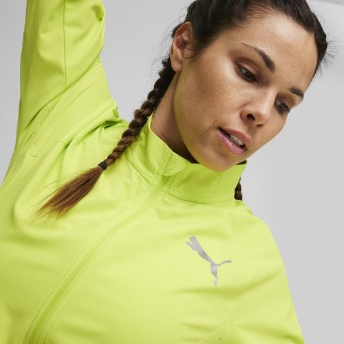 Дамско яке за бягане PUMA Run Elite Ultraweave lime pow