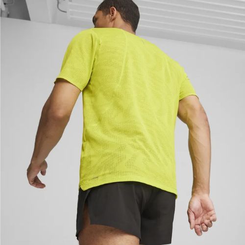 Мъжка тениска за бягане PUMA Run Ultraspun зелена