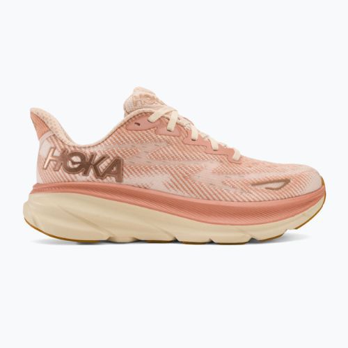 Дамски обувки за бягане HOKA Clifton 9 sandstone/cream
