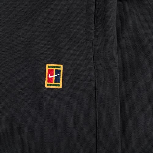 Мъжки панталони за тенис Nike Court Heritage Fleece black