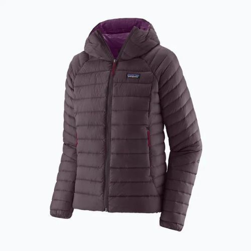 Дамско яке Patagonia Down Sweater Hoody obsidian plum