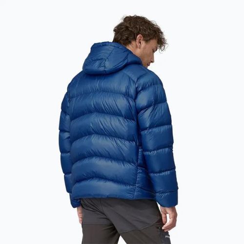 Patagonia мъжко пухено яке Fitz Roy Down Hoody passage blue