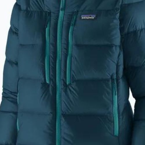 Patagonia дамско пухено яке Fitz Roy Down Hoody lagom blue