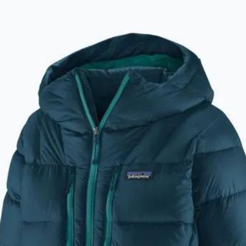 Patagonia дамско пухено яке Fitz Roy Down Hoody lagom blue