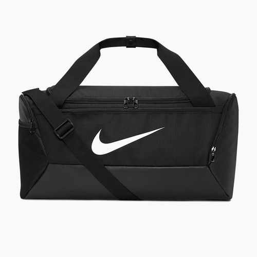 Чанта за тренировки Nike Brasilia 95 l game royal/черно/металическо сребро