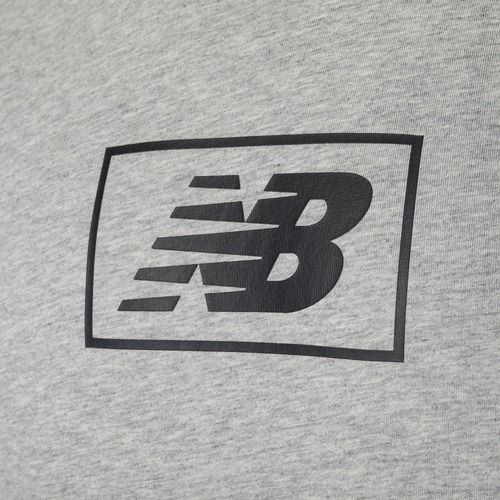 Мъжка тениска New Balance Essentials Logo athletic grey