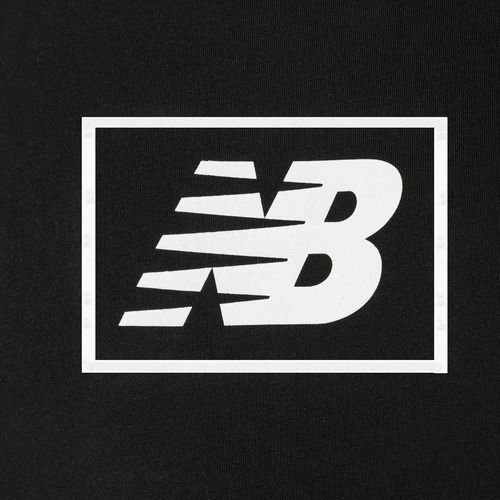 Мъжка тениска New Balance Essentials Logo black