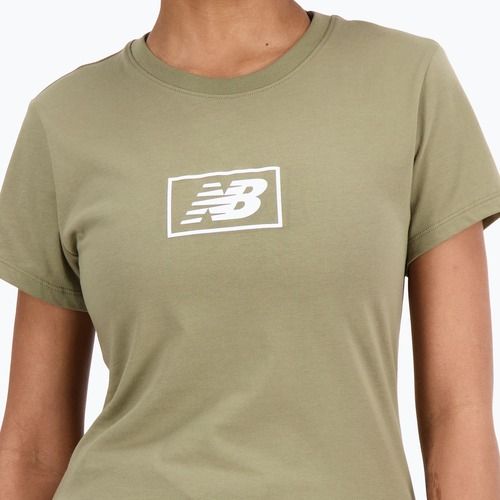 New Balance Essentials Cotton Jersey зелен за жени