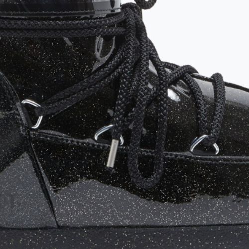 Дамски ботуши Moon Boot Icon Low Glitter black snow boots