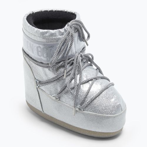 Moon Boot Icon Low Glitter silver дамски ботуши за сняг