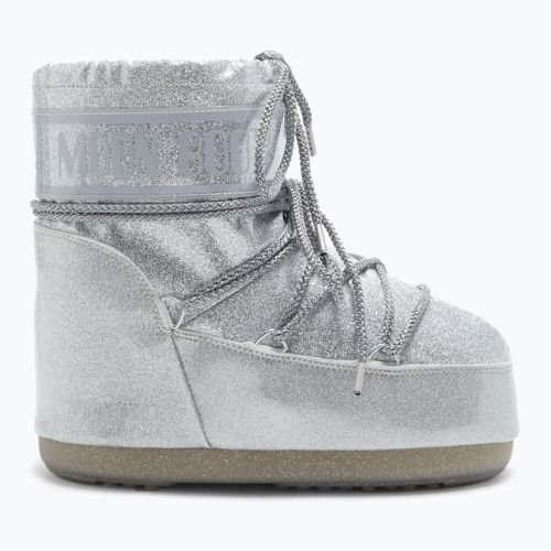 Moon Boot Icon Low Glitter silver дамски ботуши за сняг