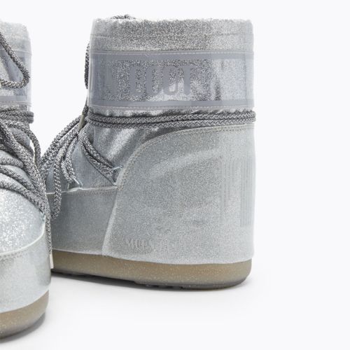 Moon Boot Icon Low Glitter silver дамски ботуши за сняг