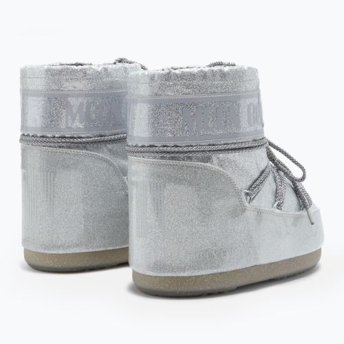 Moon Boot Icon Low Glitter silver дамски ботуши за сняг