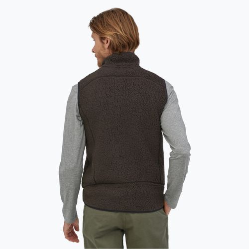 Мъжки Patagonia Retro Pile Fleece без ръкави black