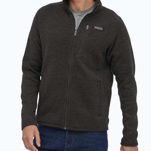 Мъжки суитчър Patagonia Better Sweater Флийс суитчър за трекинг черен