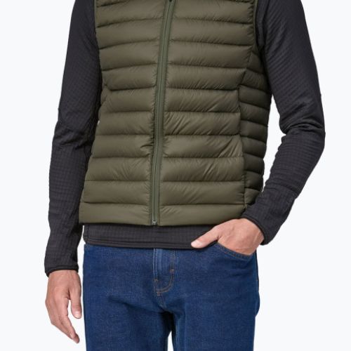 Мъжки елек Patagonia Down Sweater basin green
