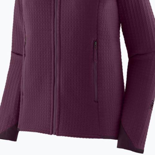 Дамско софтшел яке R2 TechFace Hoody night plum на Patagonia