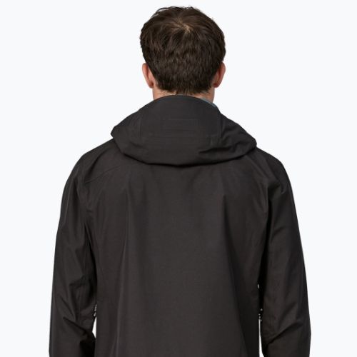 Мъжко дъждобранно яке Triolet black на Patagonia