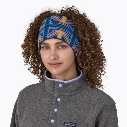 Дамска лента за глава Patagonia Powder Town snow beam/pale periwinkle