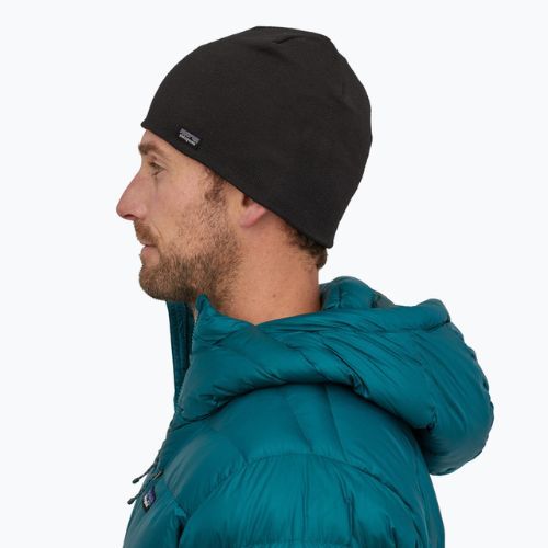 Зимна шапка Patagonia черна