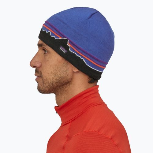 Patagonia зимна шапка classic fitz roy/andes blue