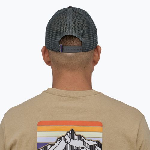 Patagonia P-6 Logo LoPro Trucker бейзболна шапка forge grey