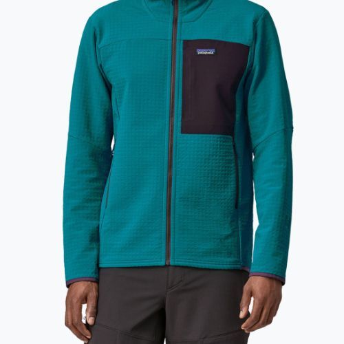 Мъжко софтшел яке Patagonia R2 TechFace belay blue