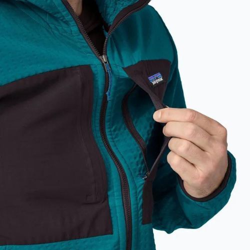 Patagonia R2 TechFace Hoody софтшел яке belay blue за мъже