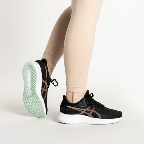 ASICS Patriot 13 дамски обувки за бягане черно/ярко слънчев камък