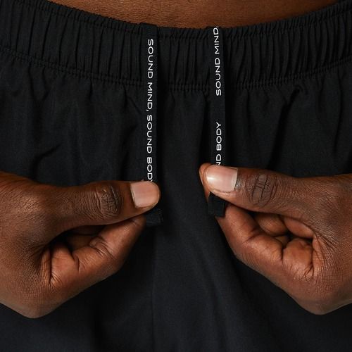 Мъжки къси панталони за бягане ASICS Icon performance black/carrier grey