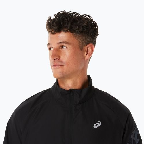 Мъжко яке за бягане ASICS Icon performance черно