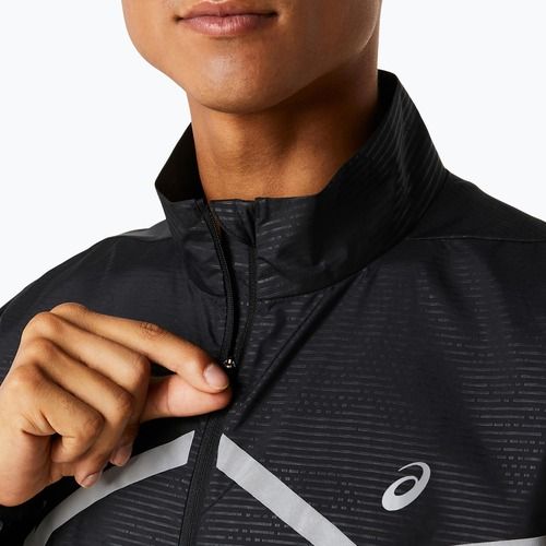 ASICS мъжко яке за бягане Lite-Show performance черно