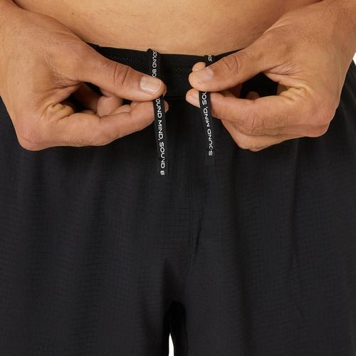 ASICS Metarun 5IN performance черни мъжки къси панталони за бягане