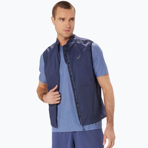 Мъжка жилетка без ръкави Metarun Packable Gilet thunder blue на ASICS