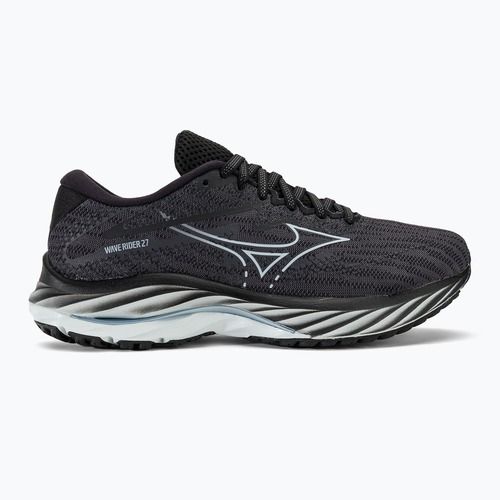 Дамски обувки за бягане Mizuno Wave Rider 27 Width ebony/snowcrest/black