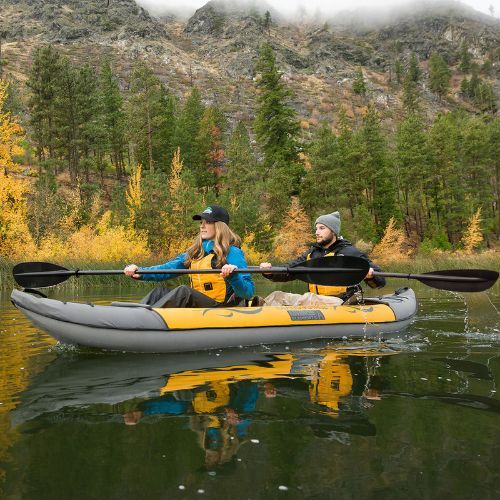 Advanced Elements Island Voyager жълт/сив надуваем каяк за 2 лица