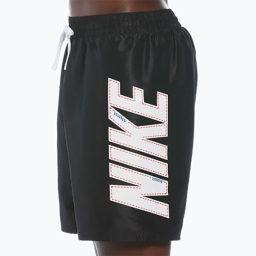 Мъжки къси панталони за плуване Nike Big Block 7" Volley black