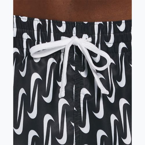 Мъжки бански шорти Nike Swoosh Link 5" Volley black