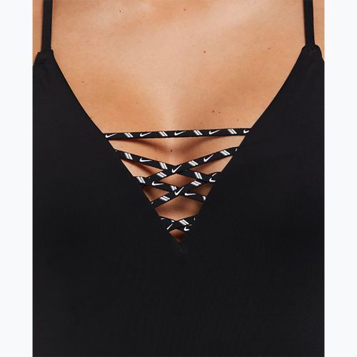 Дамски бански от една част Nike Sneakerkini 2.0 Croccback black