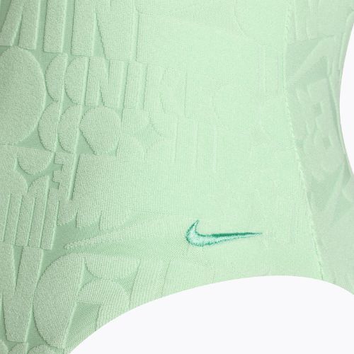 Дамски бански от една част Nike Retro Flow Terry vapor green