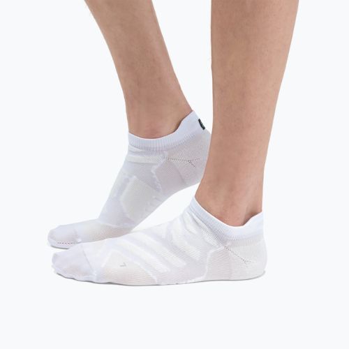 Мъжки чорапи за бягане On Performance Low бял/коричен