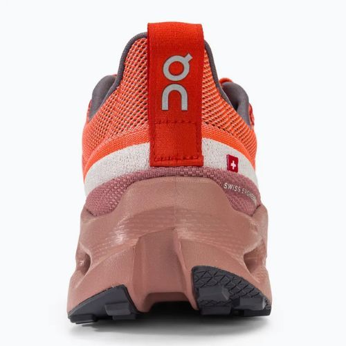 Дамски обувки за бягане On Cloudsurfer Trail flame/dustrose