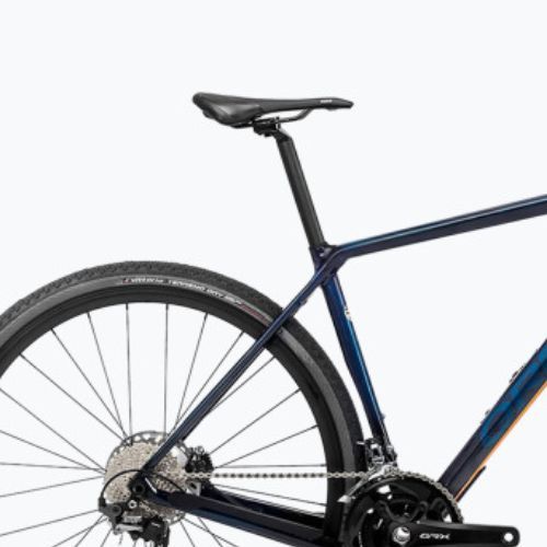 Orbea Terra M20 Team 2023 син карбон/лео оранжев велосипед за чакъл