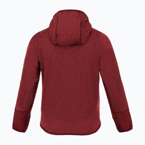 Детски суитшърт за трекинг Salewa Agner Melange PL FZ Hoody syrah