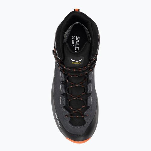 Детски обувки за трекинг Salewa MTN Trainer 2 Mid PTX onyx/alloy