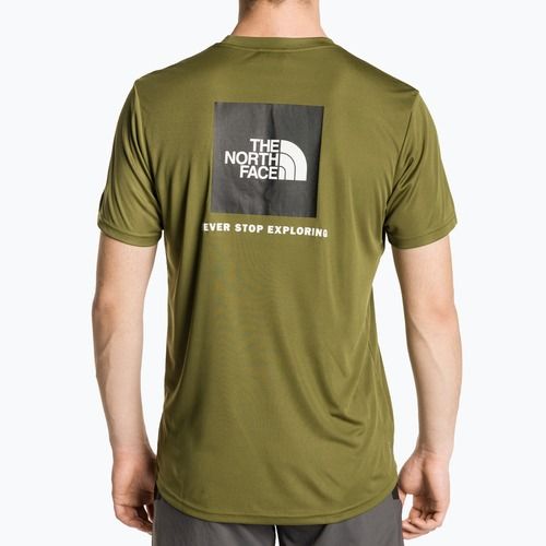 Мъжка тренировъчна тениска The North Face Reaxion Red Box forest olive