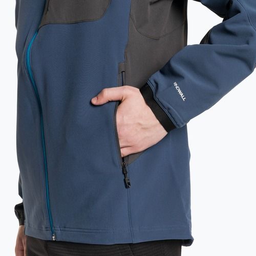 Мъжко софтшел яке The North Face AO Softshell Hoodie shady blue/asphalt grey