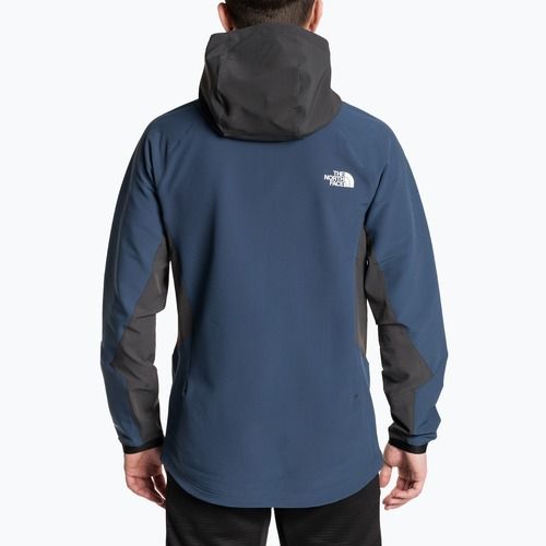 Мъжко софтшел яке The North Face AO Softshell Hoodie shady blue/asphalt grey