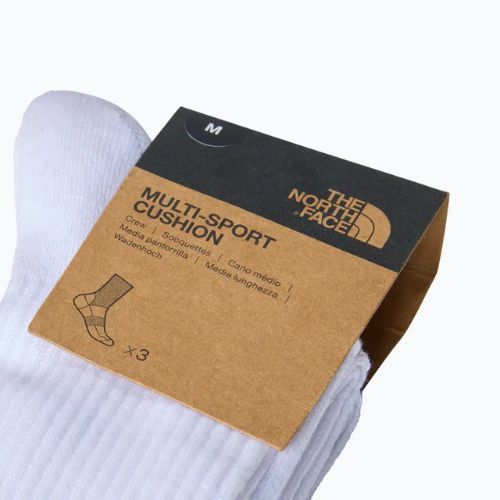 Чорапи за трекинг The North Face Multi Sport Cush Crew Sock 3 чифта white